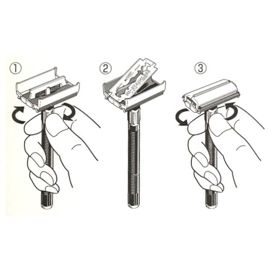 Manuel Tıraş Makinesi 2 Taraflı Orak Design 718498