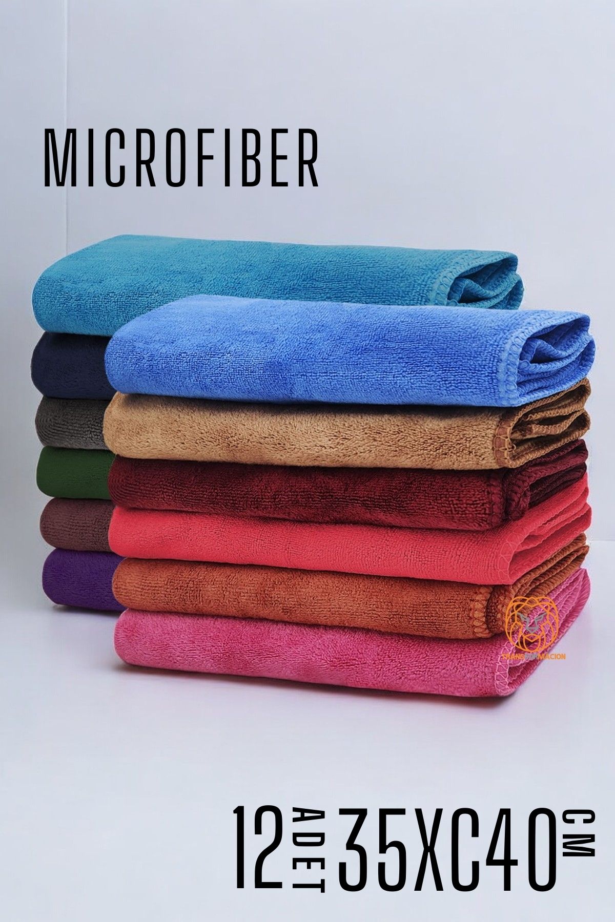 TransForMacion MicroFiber Temizlik Bezi 12 ADET Towel Design 718546