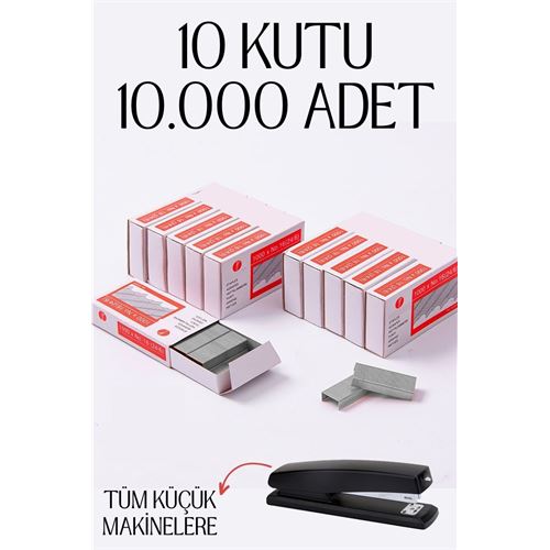 Transformacion 10 KUTU 10.000 Adet Küçük Zımba Teli 718593