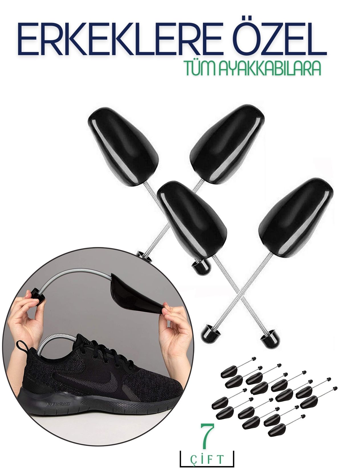 Ayakkabı Dolgu Kalıbı Erkek 39-46 7 ÇİFT S.Borelli Design 718641