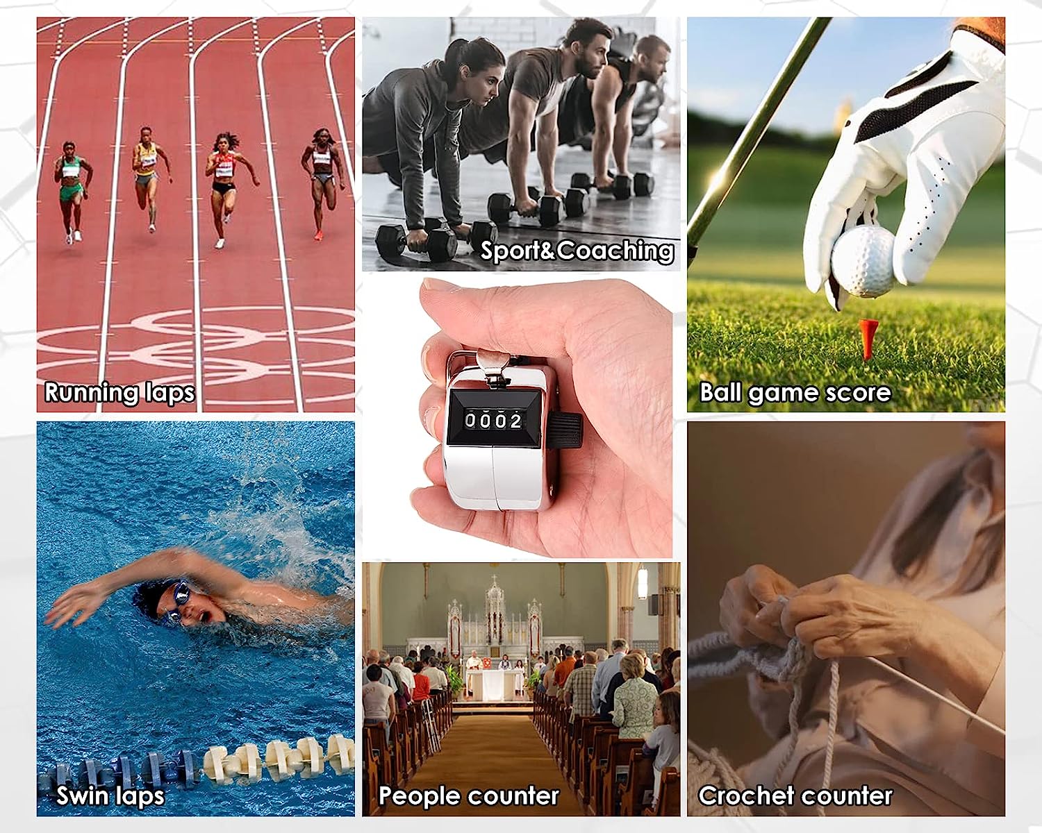 TransForMacion Parmak Sayacı Metal 0-9999 718751