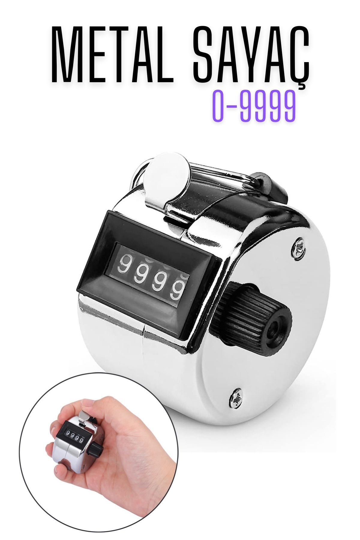 TransForMacion Parmak Sayacı Metal 0-9999 718751
