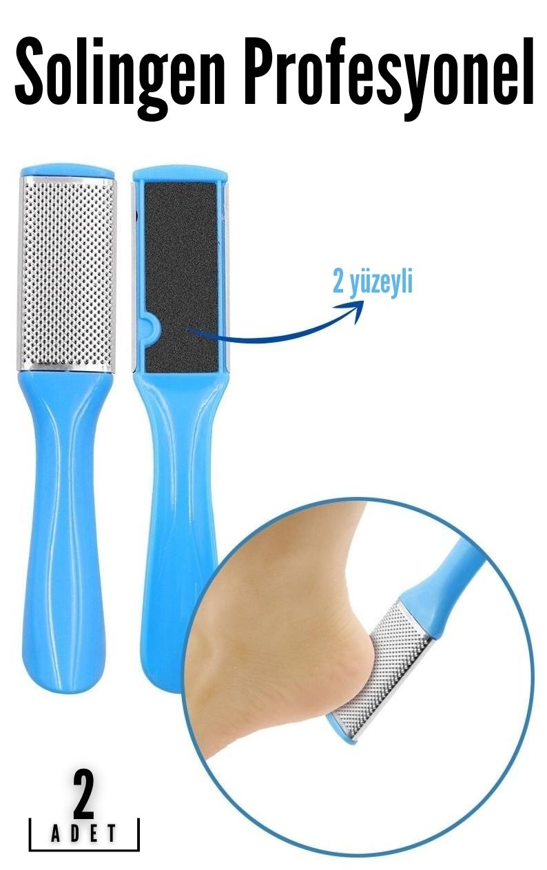 Topuk Rendesi ve Törpü 2 li Set Solingen Professional 718763