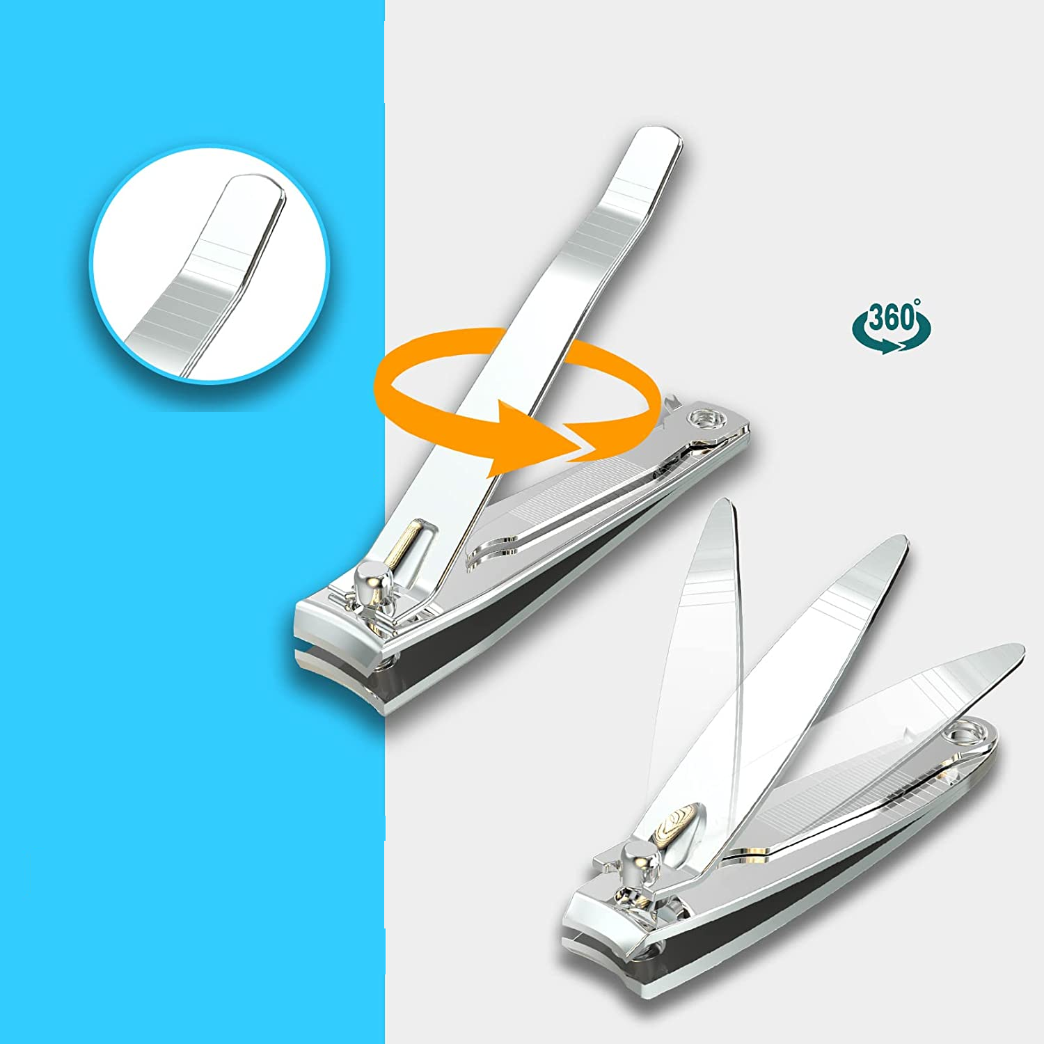 2 li Tırnak Makası Seti Paslanmaz ÇelikTırnak Makası Solingen Professional 718765