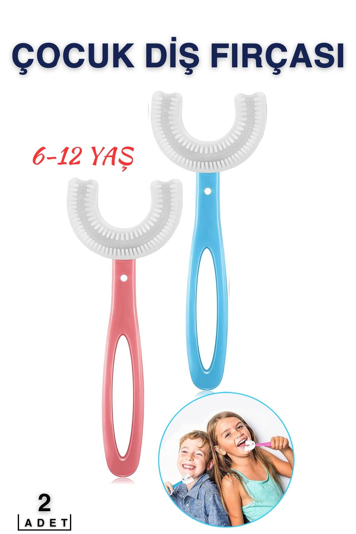 TransForMacion Çocuk Diş Fırçası 6-12 Yaş 2 Lİ Paket 718797