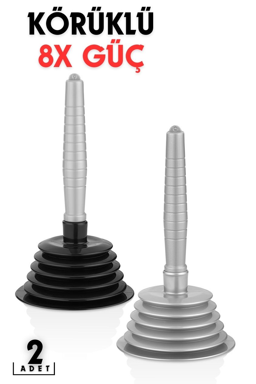 Körüklü Lavabo Açıcı Pompa 2 ADET ProGrade Design 716621	