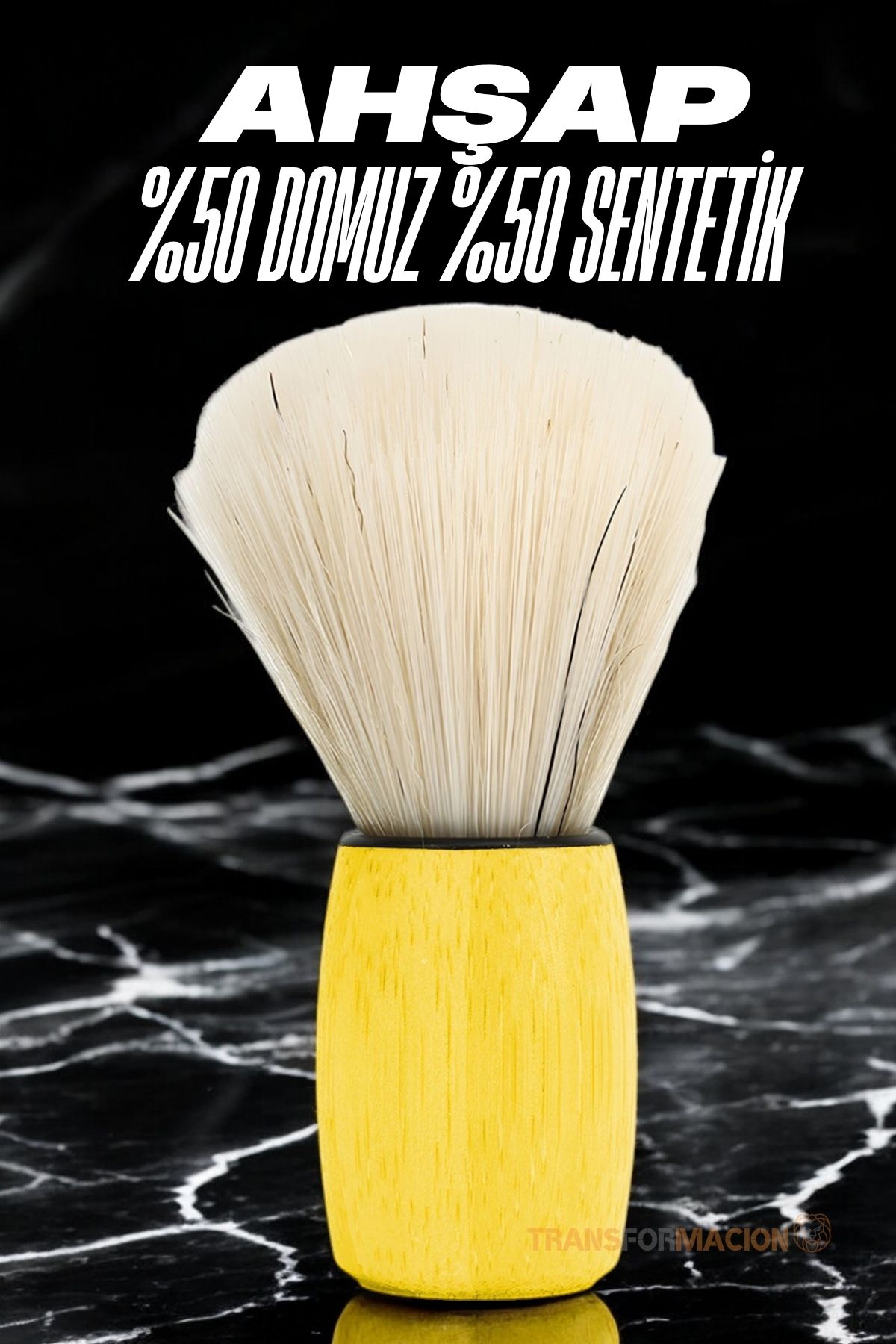 Sakal Fırçası Doğal Kıl Absolute Design 718822