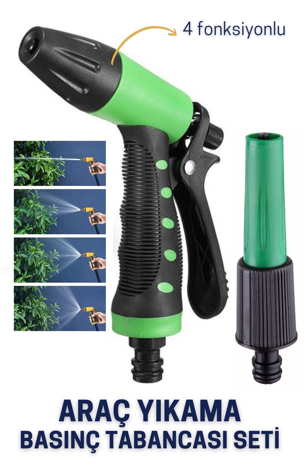 TransForMacion Basınçlı Araç Yıkama Tabancası Seti 4 FONKSİYON 429057