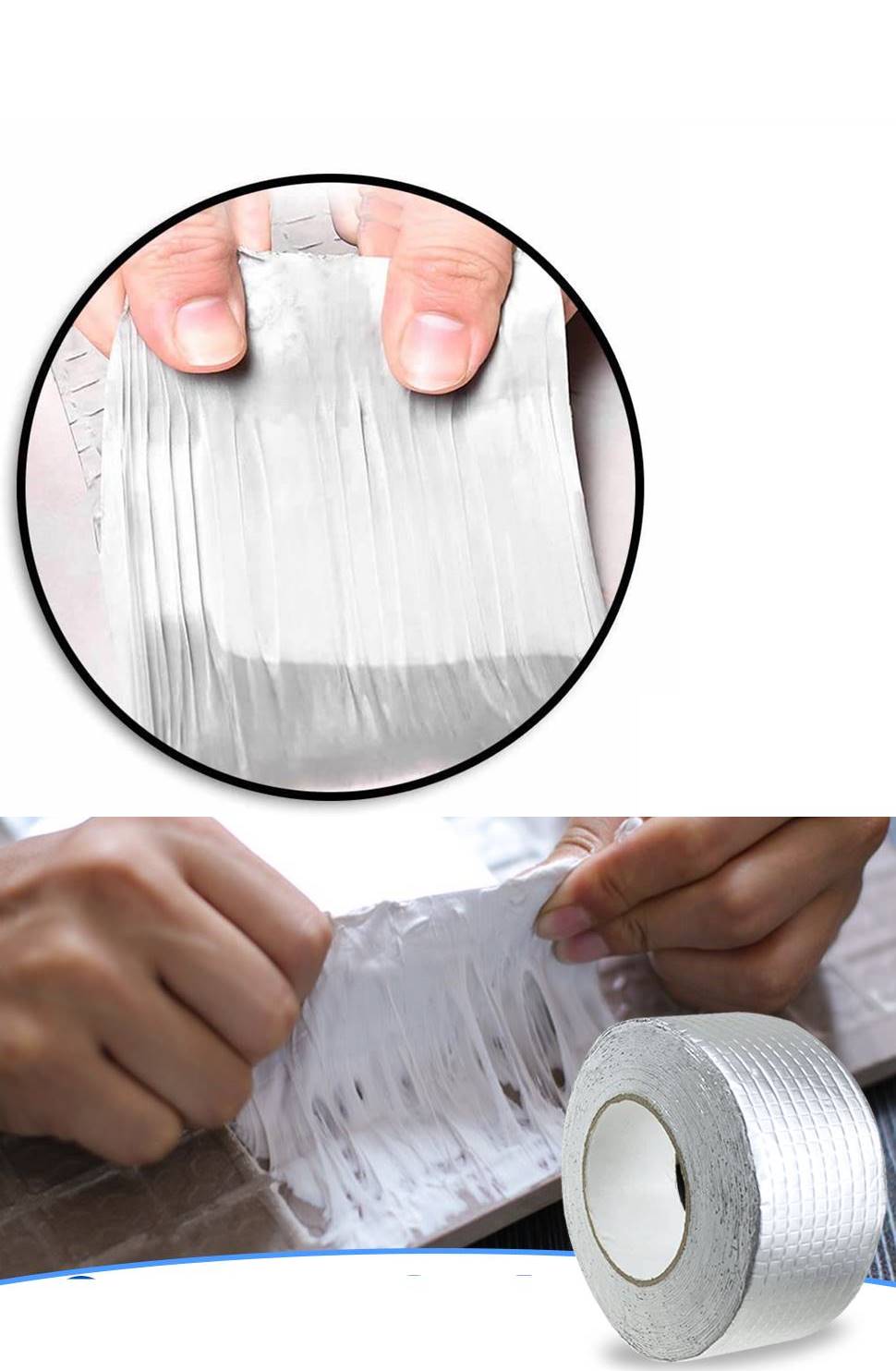 72 mm Su Hava Yağ Kesici İzolasyon Bandı 8 Metre 718909