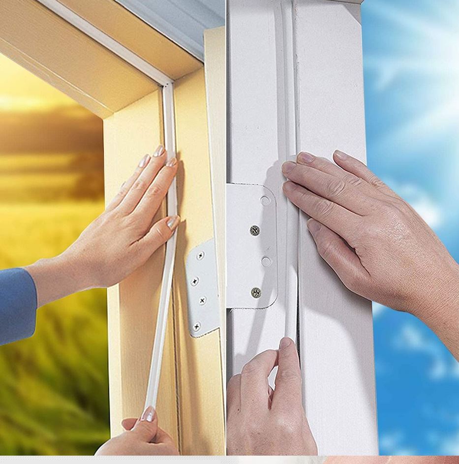 TransForMacion D Tip Kapı Pencere Ses Isı Yalıtım Bandı EPDM Kauçuk 39 Metre 718911