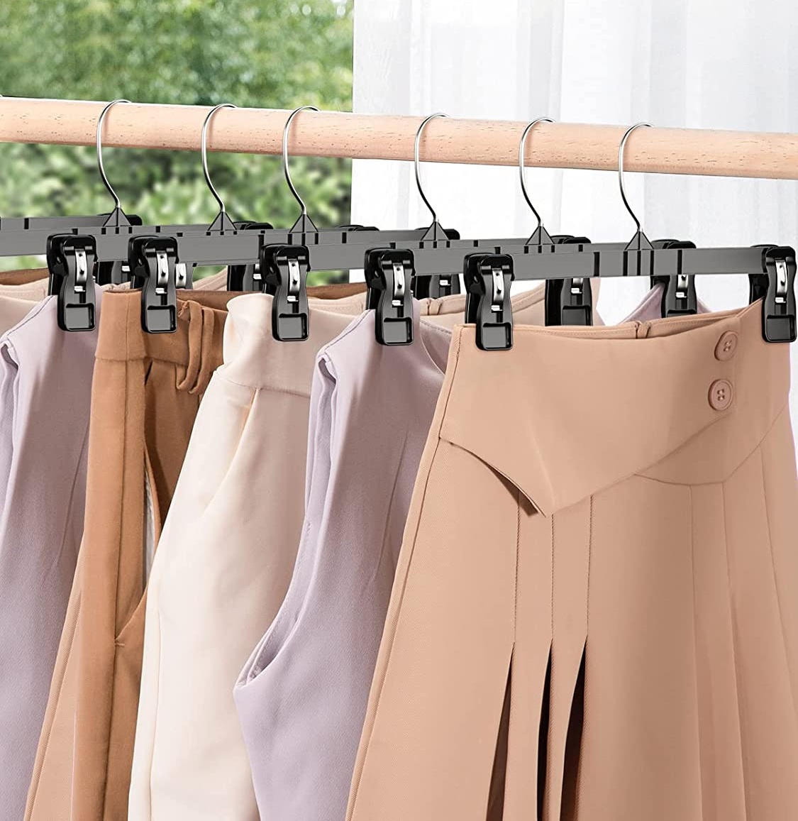 Etek Pantolon Eşarp Kıskaçlı Askı 8 li SET 718931