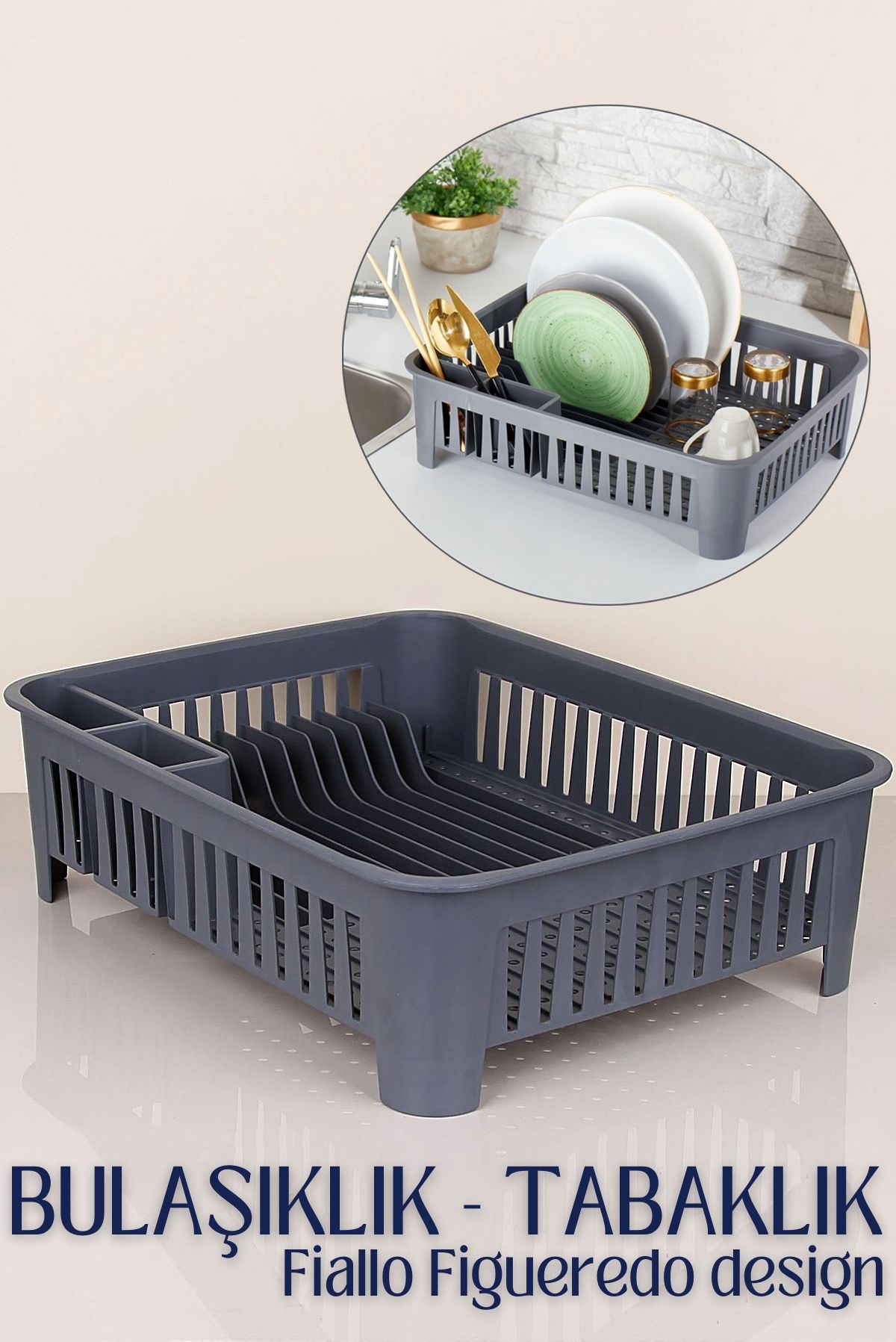 TransForMacion Bulaşıklık GRİ F.Figueredo Design 718981