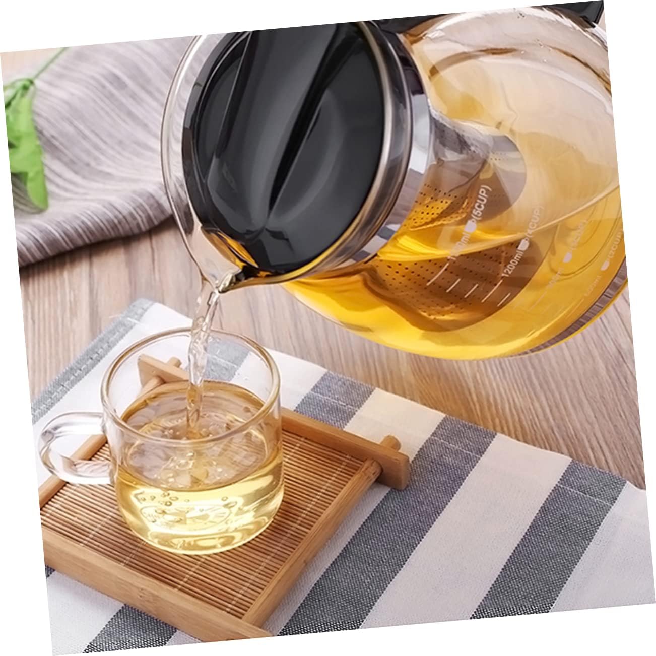 TransForMacion 1100 Ml Süzgeçli French Press Cam Demlik 719020