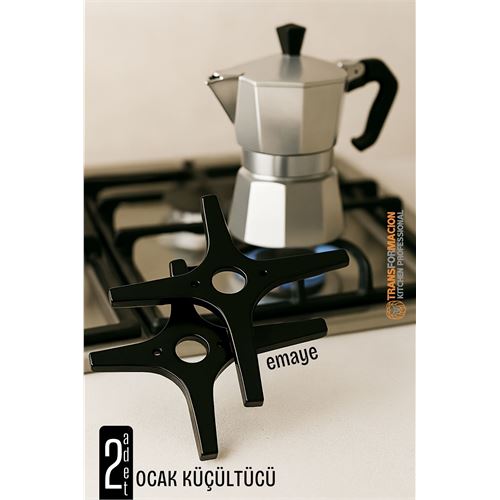 TransForMacion Moka Pot İçin Ocak Küçültücü 2 adet  719042 