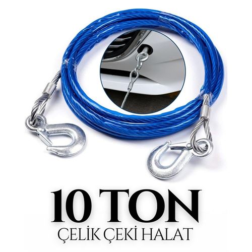 TransForMacion 10 TON Kapasite Çelik Çeki Halatı 429063