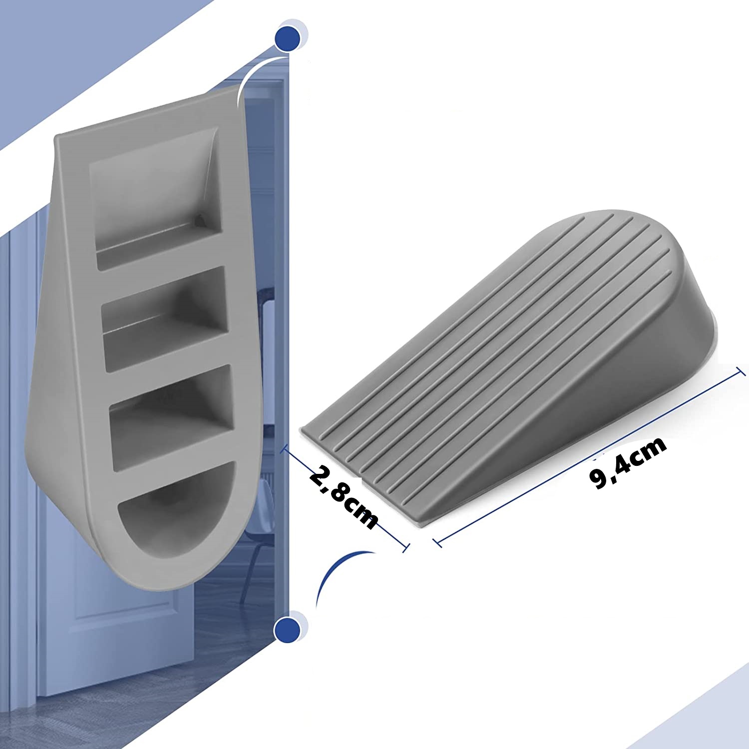 TransForMacion 6 lı Set Kauçuk Kapı Stopperi Bloque Design 719118