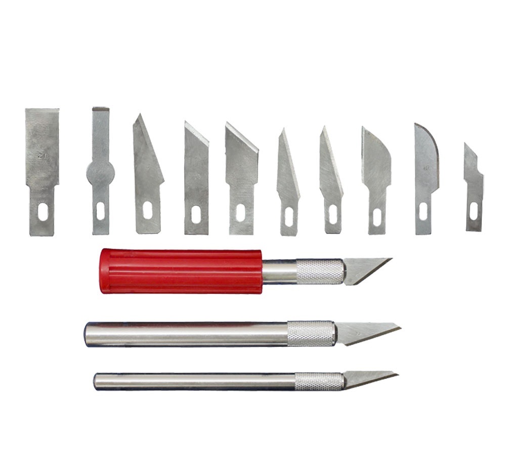 13 Parça Özel Kutulu Hobi Bıçağı Seti 719177