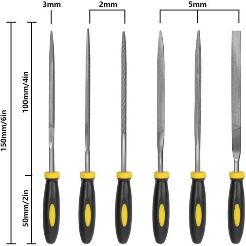 TransForMacion Libraton 18 cm 6'lı Eğe Törpü Seti 714648