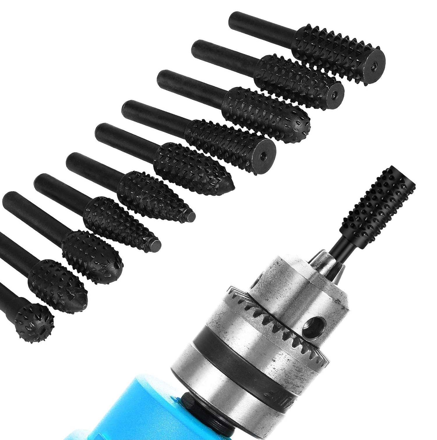 Tungsten Ahşap Oyma Şekillendirme 10 LU Törpü Seti 719204	