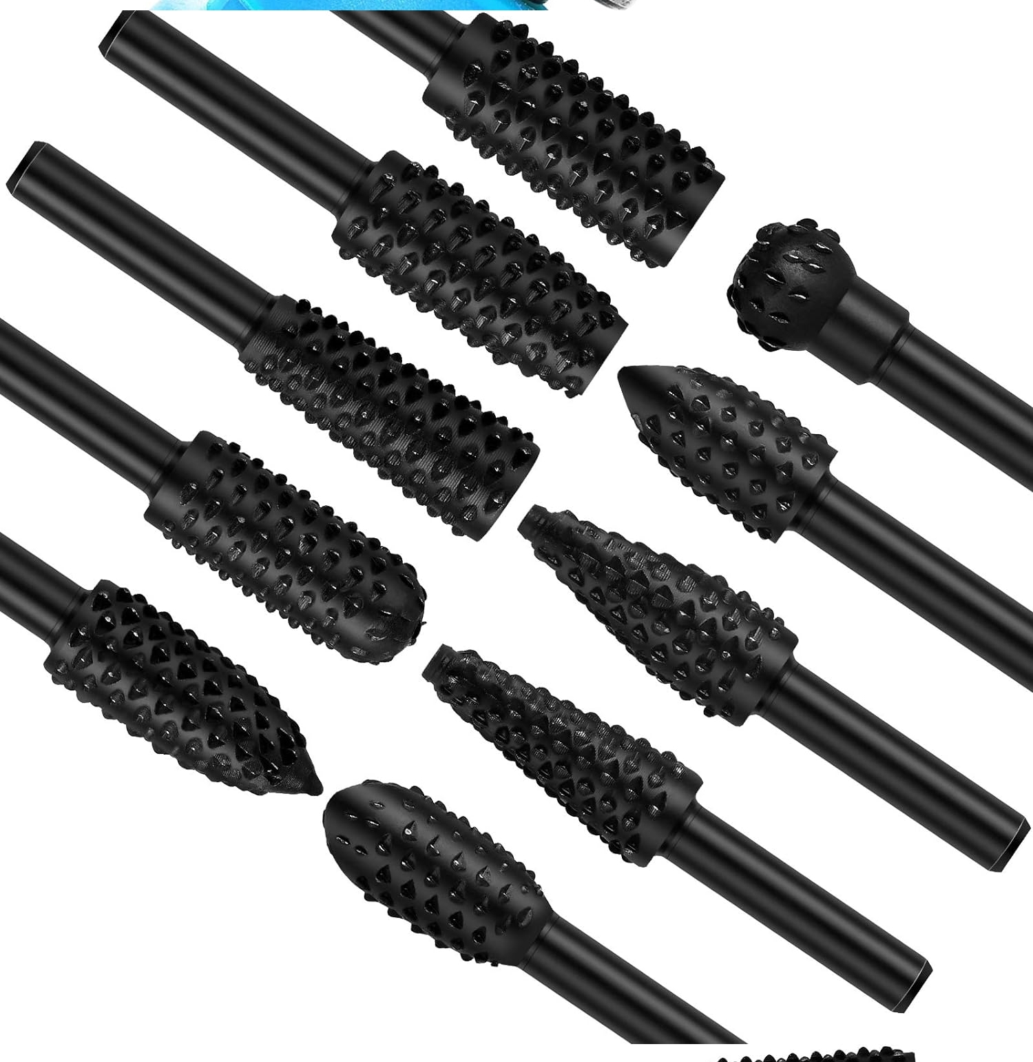 Tungsten Ahşap Oyma Şekillendirme 10 LU Törpü Seti 719204	