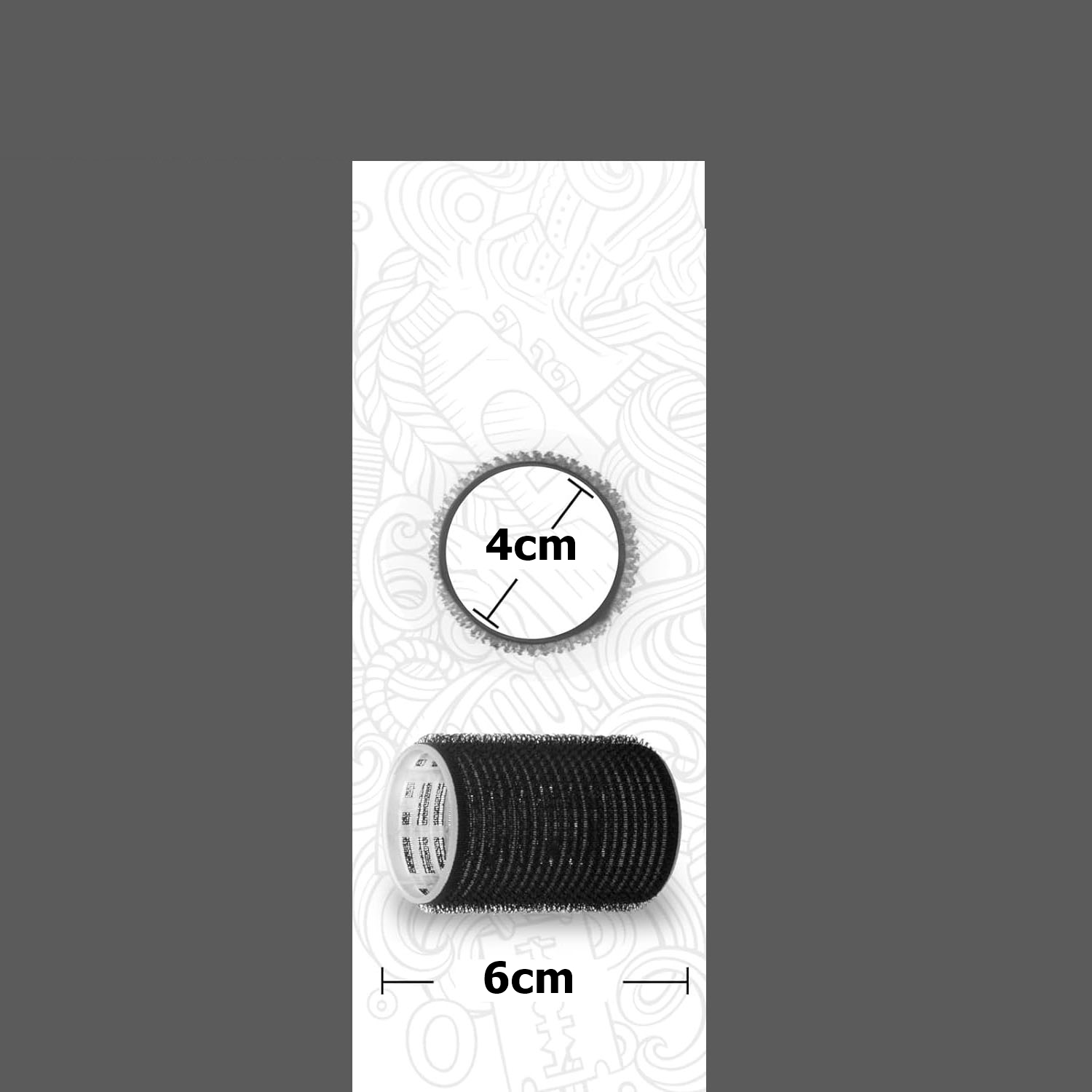 4 Cm Bigudi 6 lı Paket 719265