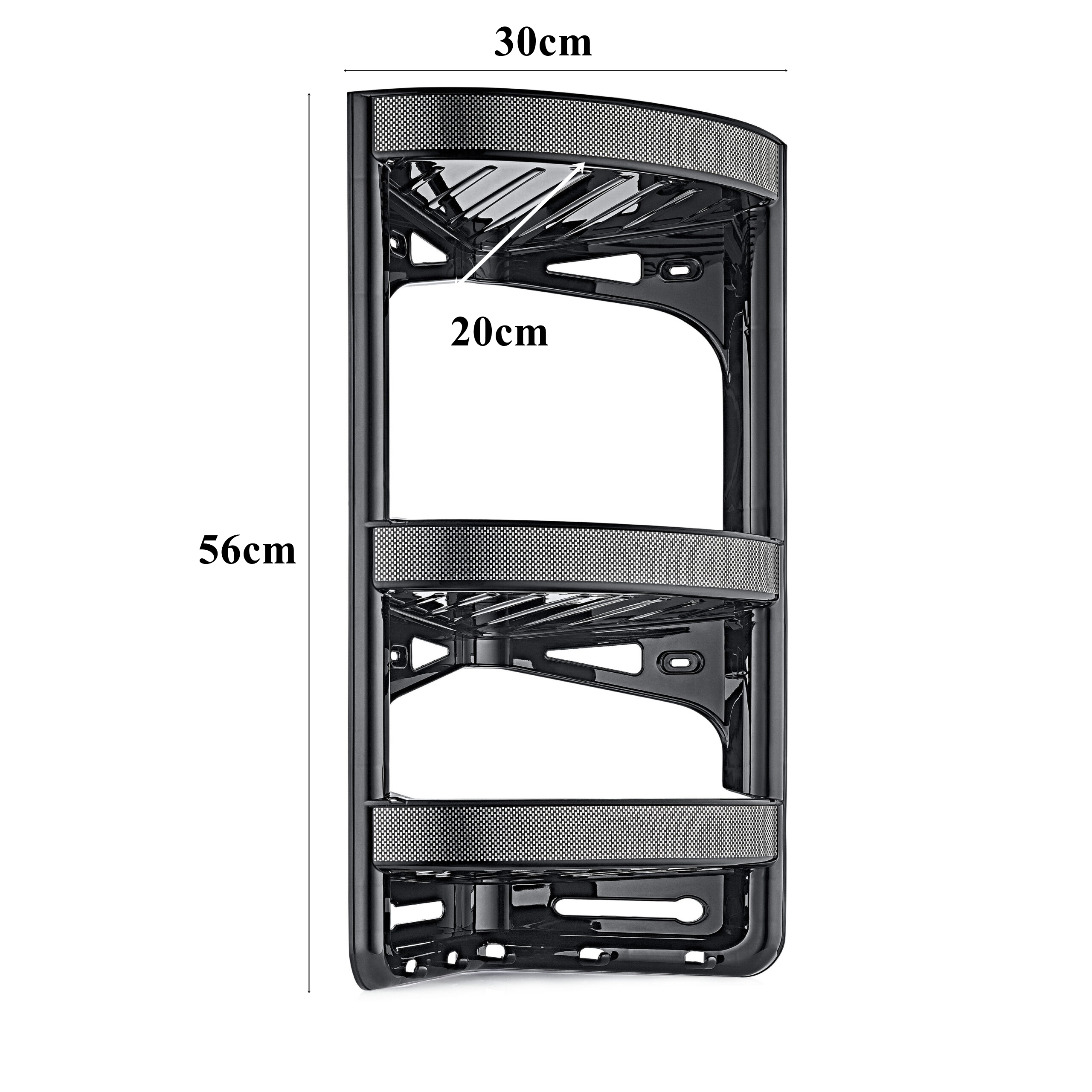 TransForMacion Banyo Köşe Rafı Carbon Design 719296