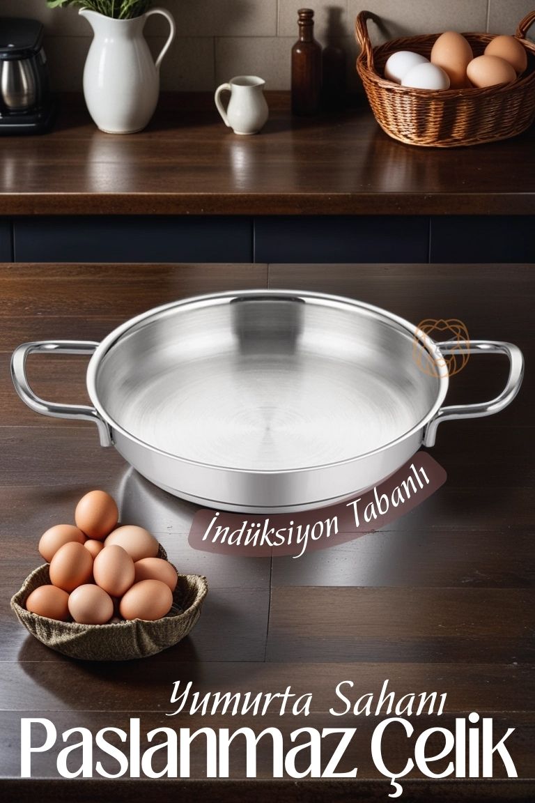 TransForMacion Çelik Yumurta Sahanı İndüksiyon Tabanlı Fiola Sole Design 719315