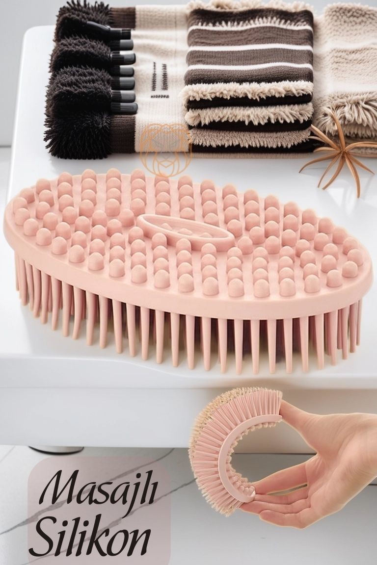 TransForMacion Masajlı Silikon Banyo Fırçası Nuage Design 719325