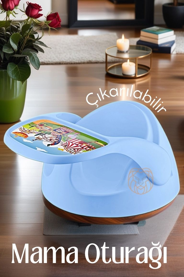 TransForMacion Çıkarılabilir Mama Oturağı Masa Mama Sandalyesi MAVİ 719332