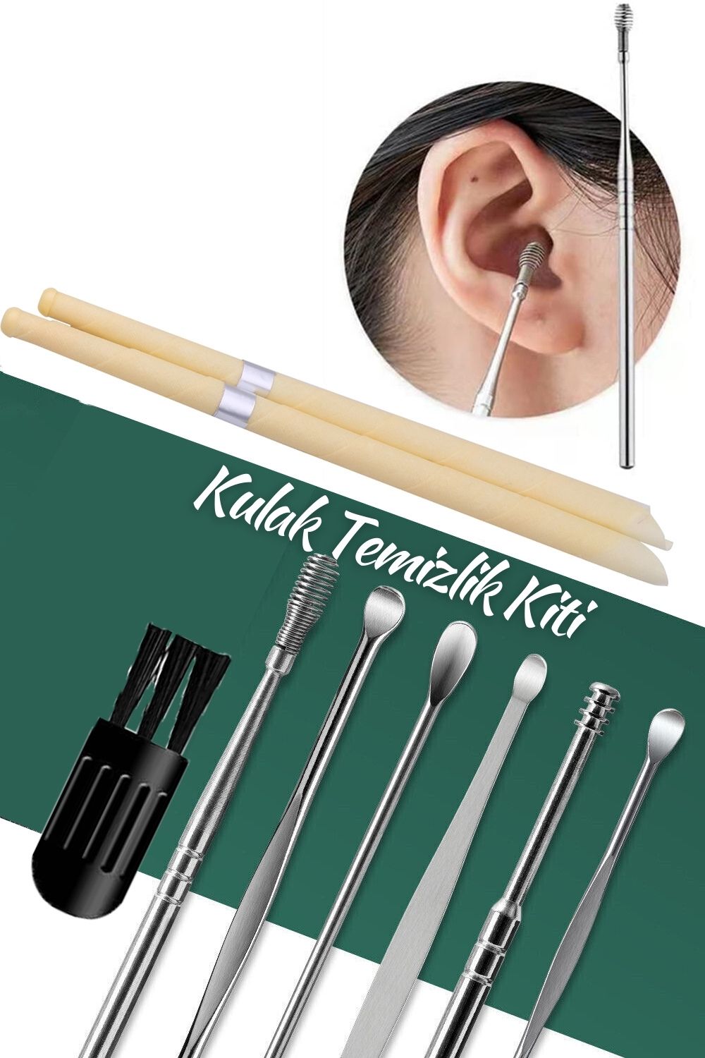 TransForMacion Kulak Temizleme Mumlu Kit 719348