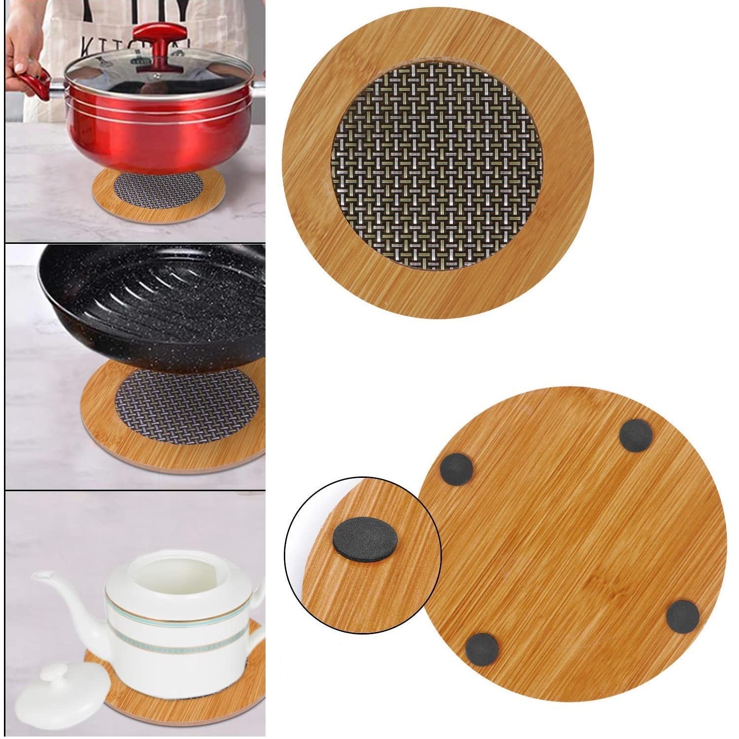 2 li Bambu Çelik Telli Nihale Falper Design 719372