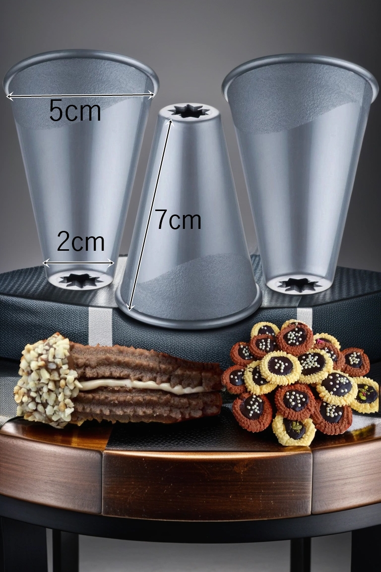 3 lü Tırtıl Kurabiye Şekillendirici Fracassi Design 719429