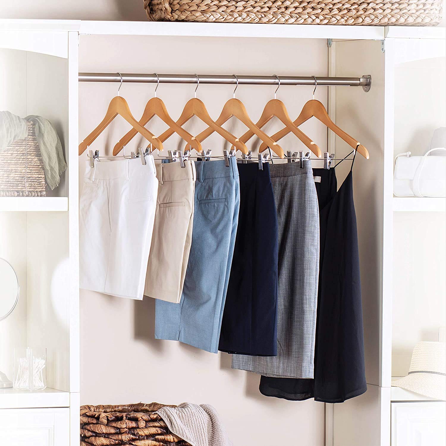 Takım Askısı Ceket Etek Pantolon Kıskaçlı 8 Adet Vincentis Devoto Design 719538 