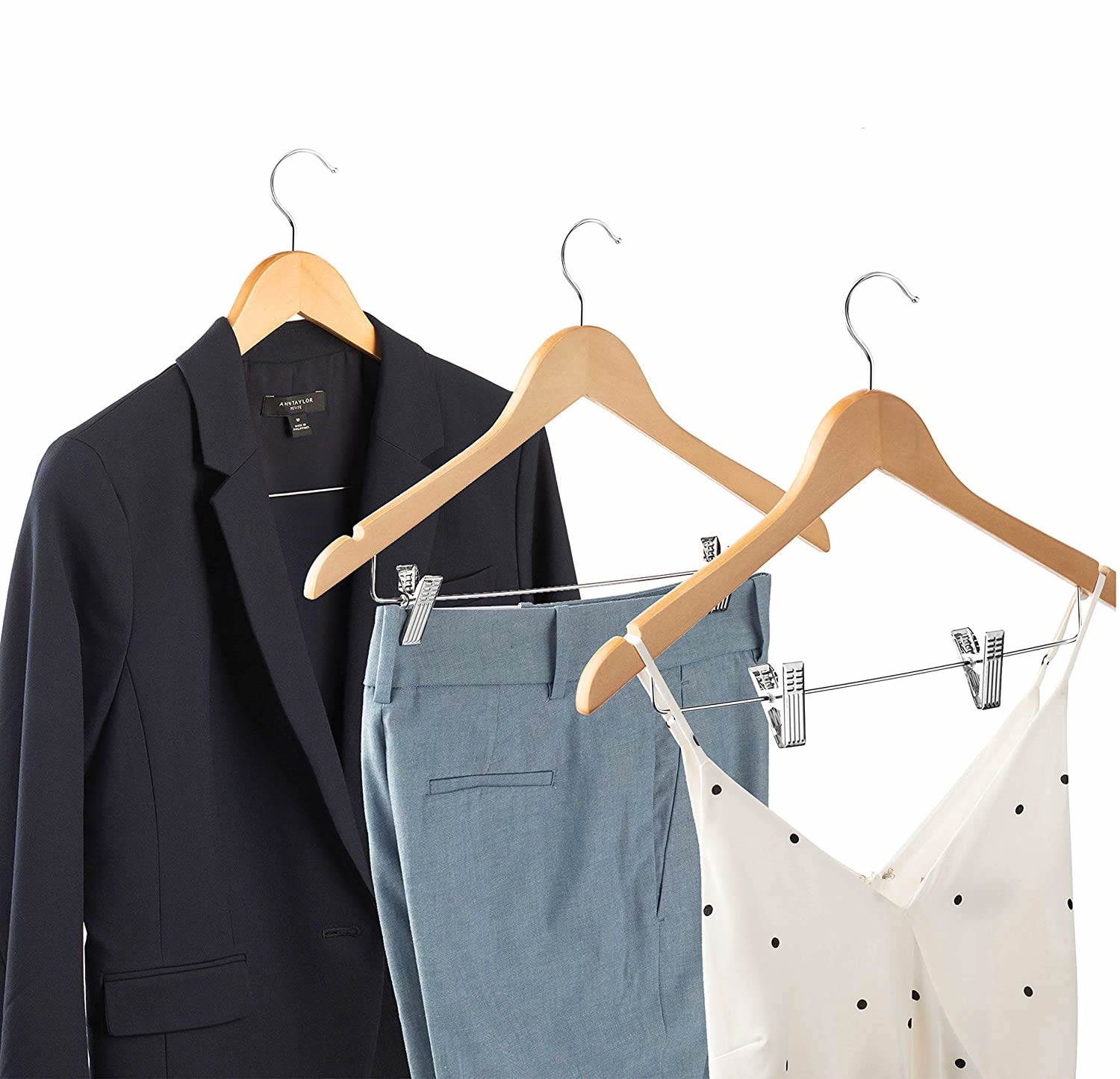 Takım Askısı Ceket Etek Pantolon Kıskaçlı 8 Adet Vincentis Devoto Design 719538 