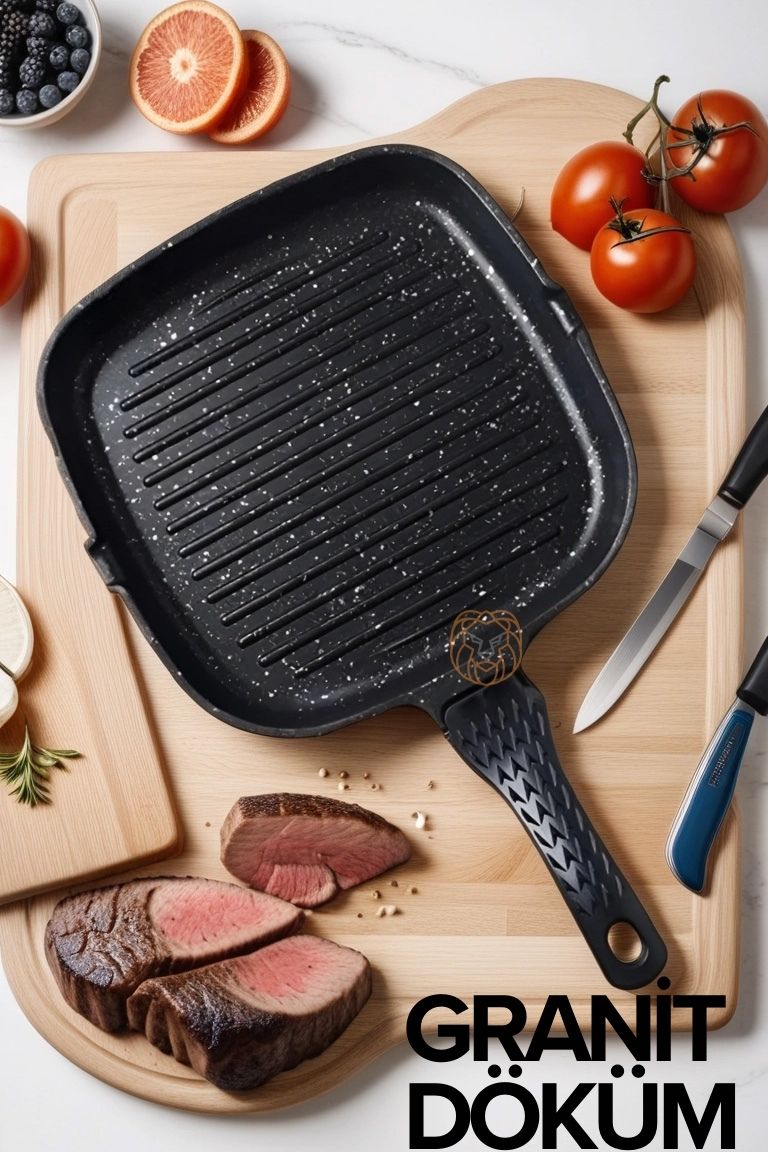 TransForMacion Döküm Granit Izgara Tavası Laviolette Design 719611