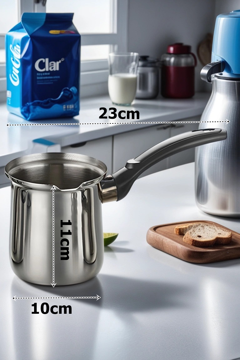 Paslanmaz Çelik Cezve 800 ml 719644