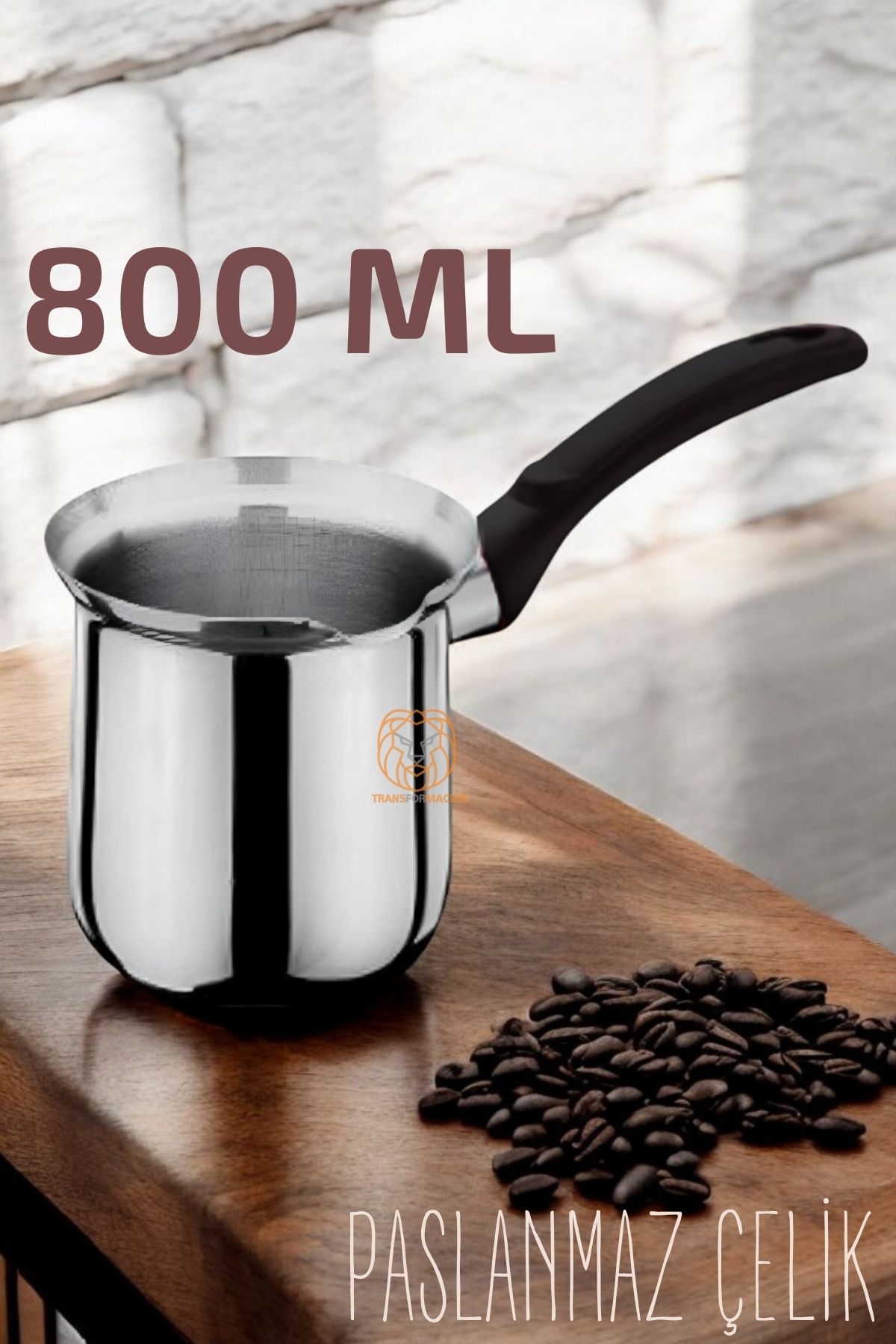 Paslanmaz Çelik Cezve 800 ml 719644