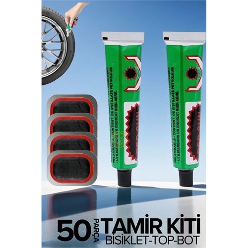 TransForMacion Lastik Yaması 50 li Set Bisiklet Top Bot 719665