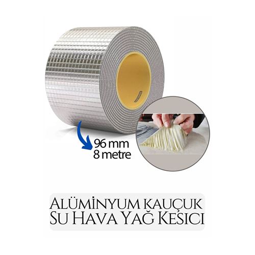 TransForMacion 96 mm Su Hava Yağ Kesici İzolasyon Bandı 8 Metre 719666