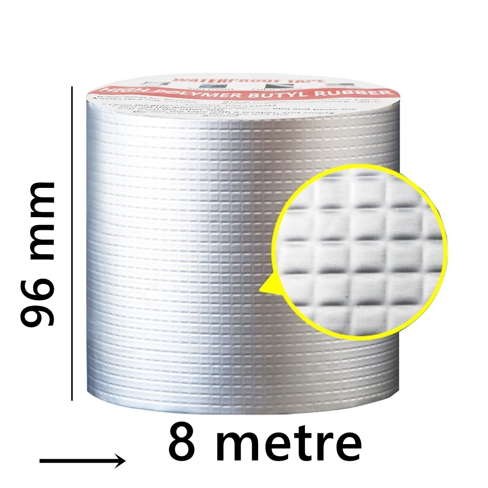 96 mm Su Hava Yağ Kesici İzolasyon Bandı 8 Metre 719666
