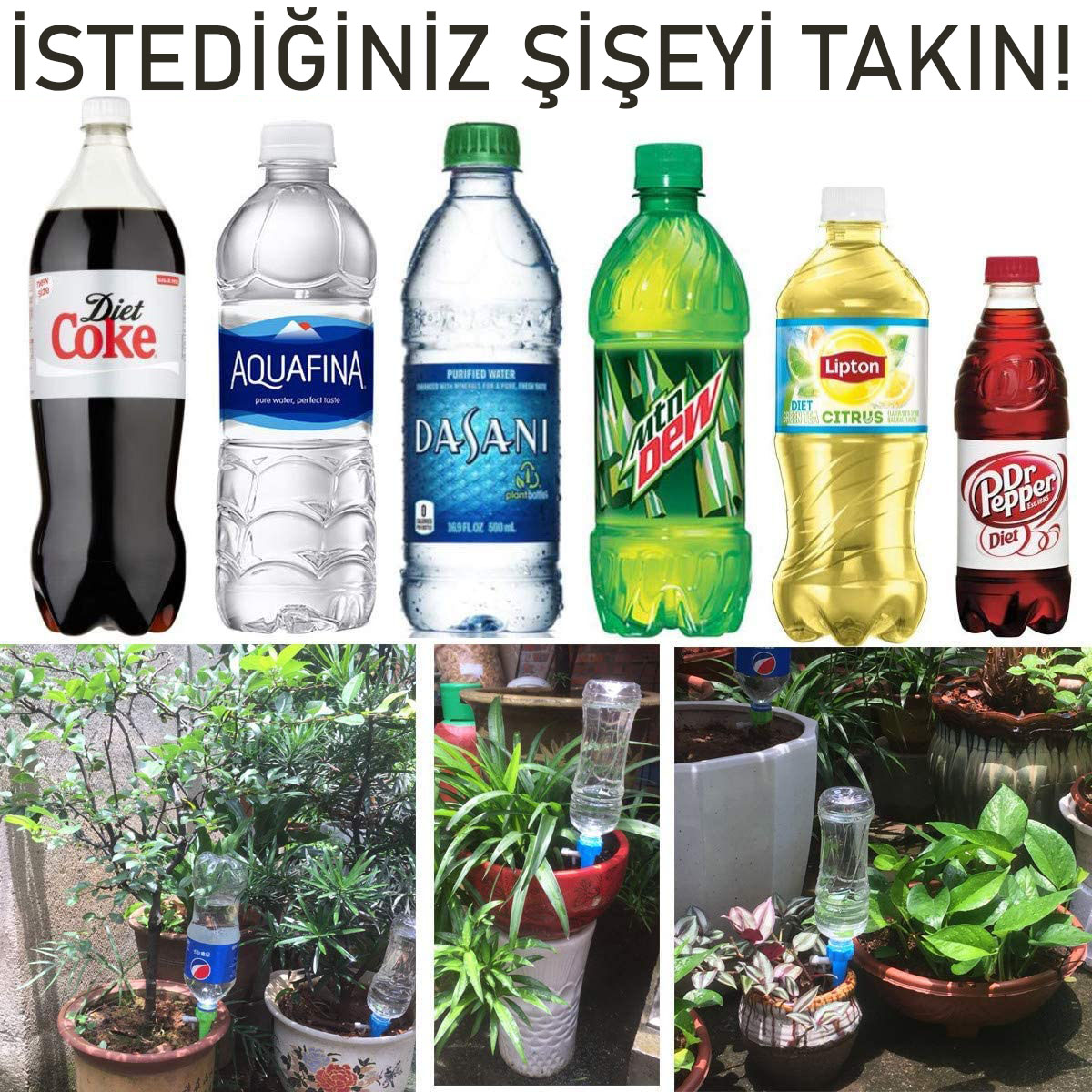 Çiçek Damlama Sulama Aparatı 16 Adet 719679