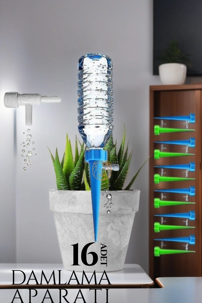 Çiçek Damlama Sulama Aparatı 16 Adet 719679