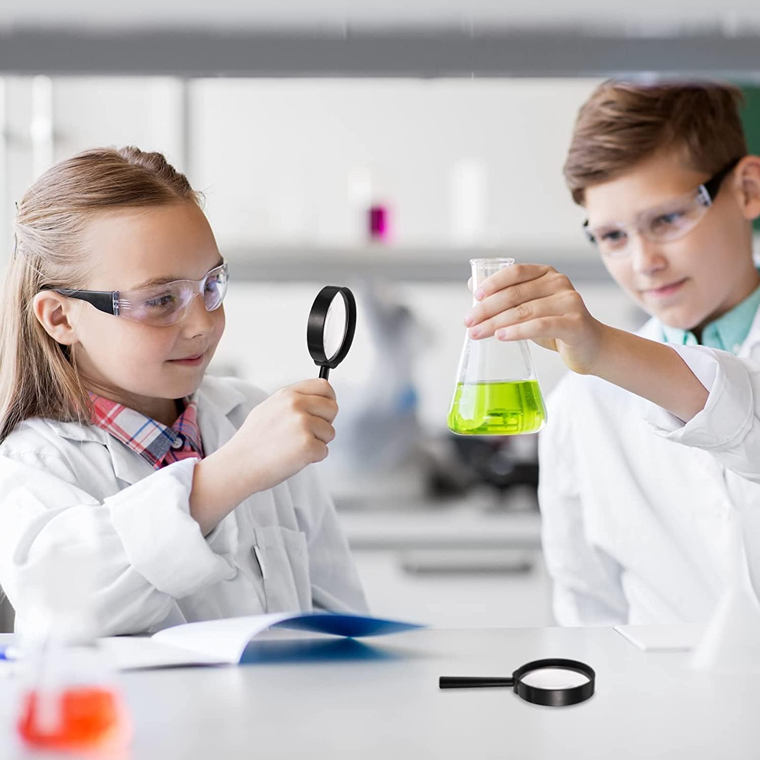 10X Büyüteç 6 ve 9 cm 2 li SET 719687