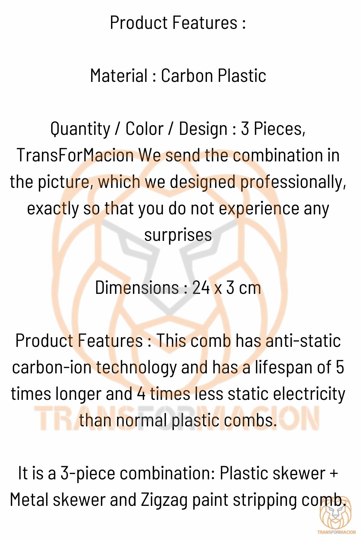 Krepe Tarağı - Profesyonel Karbon Krepe Tarağı Seti 719689