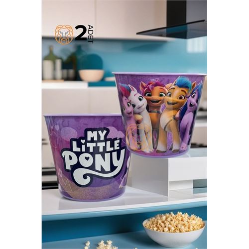 TransForMacion My Little Pony Patlamış Mısır Popcorn Kovası 2 li SET 719694