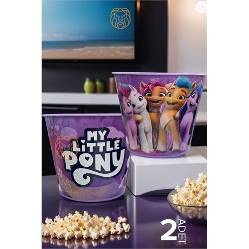 TransForMacion My Little Pony Patlamış Mısır Popcorn Kovası 2 li SET 719694