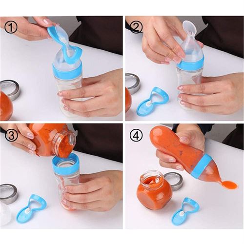 Transformacion Kaşıklı Bebek Mama Besleyici Silikon Littloo 2 ADET 719715