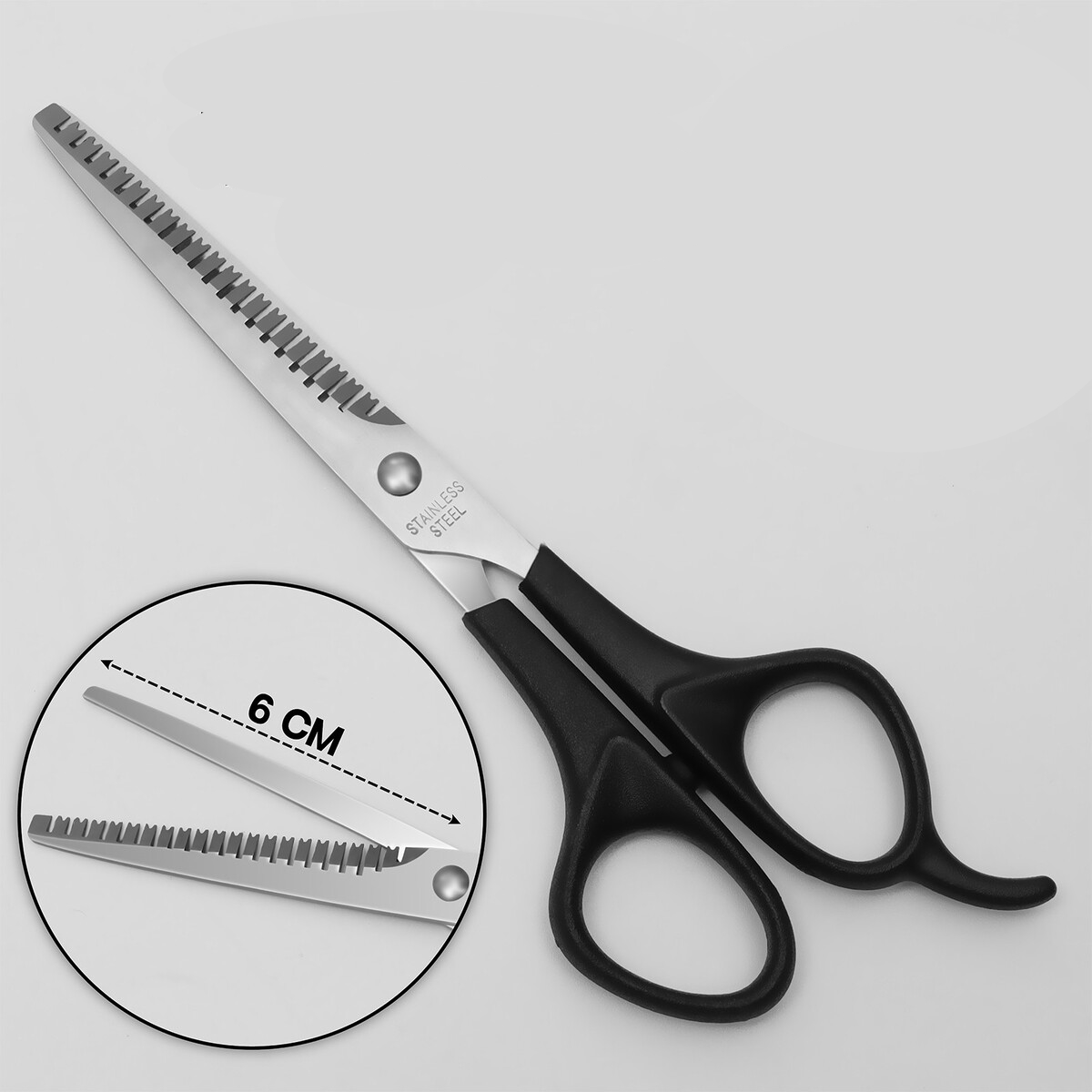 Berber Makas Ara Makas Seti Profesyonel 6.5 inç Çelik 719773