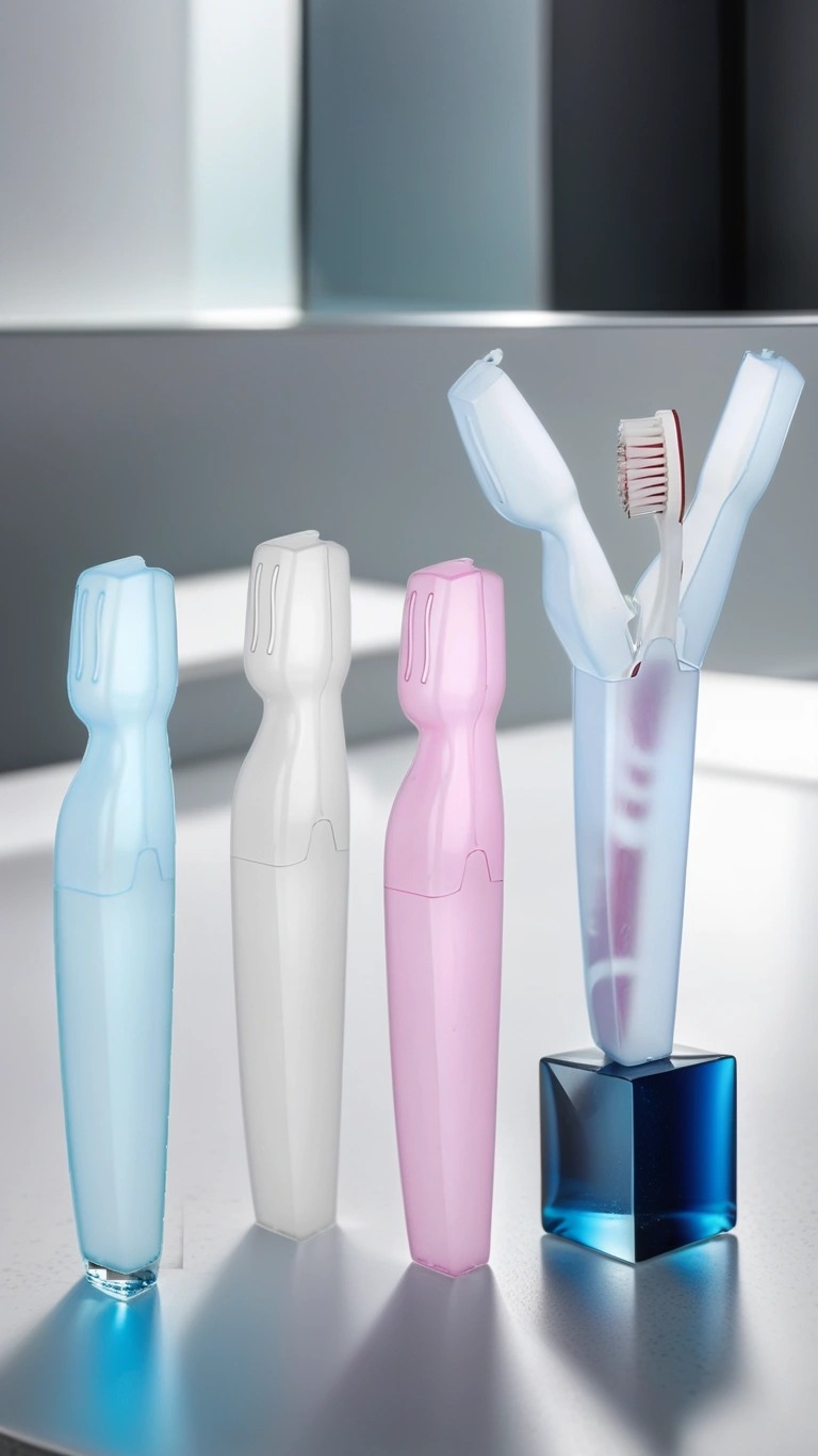 Kapaklı Diş Fırça Kutusu 4 ADET Scappini Design 719735