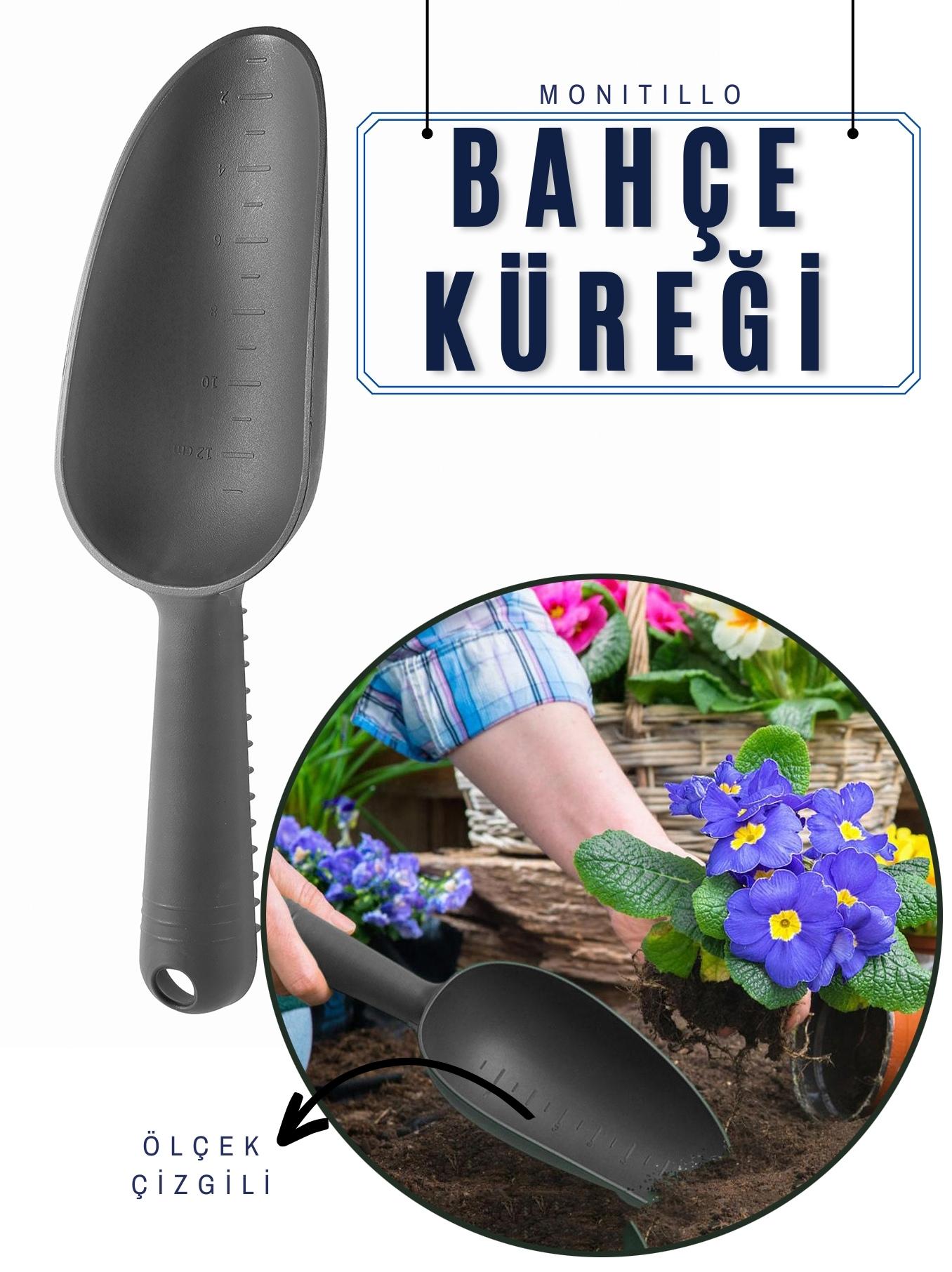 TransForMacion Bahçe Küreği Gübre Yem için Ölçekli 2 ADET Monitillo 719820  